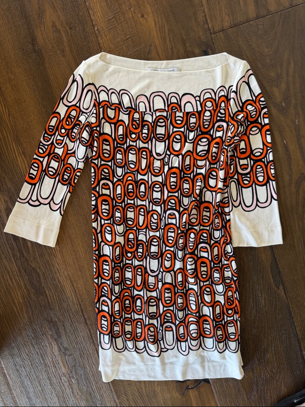 Diane von Furstenberg Ruri silk chain dress